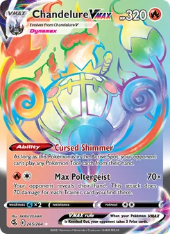 Kaart Chandelure VMAX