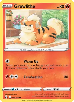 Kaart Growlithe