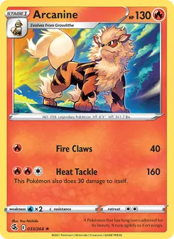 Kaart Arcanine