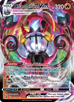 Kaart Chandelure VMAX