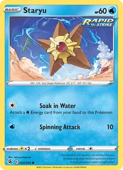 Kaart Staryu