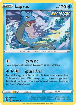 Kaart Lapras