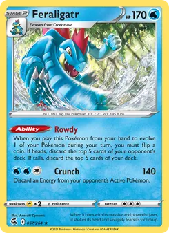 Kaart Feraligatr