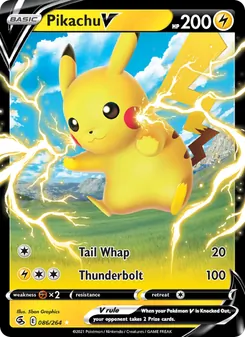 Kaart Pikachu V