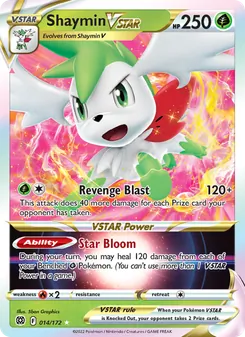 Kaart Shaymin VSTAR