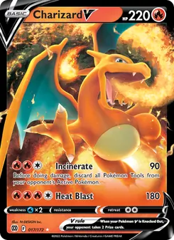Kaart Charizard V