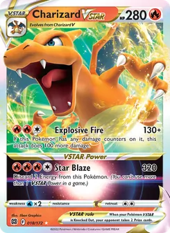 Kaart Charizard VSTAR