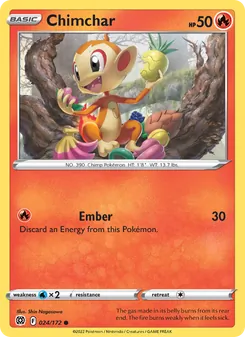Kaart Chimchar