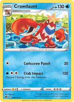 Kaart Crawdaunt