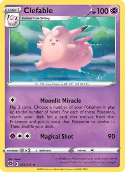 Kaart Clefable