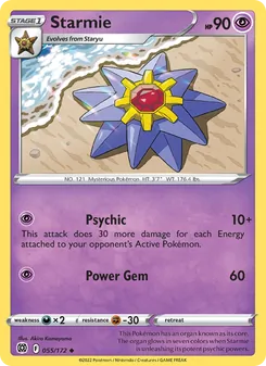 Kaart Starmie