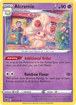 Kaart Alcremie