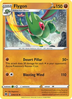 Kaart Flygon