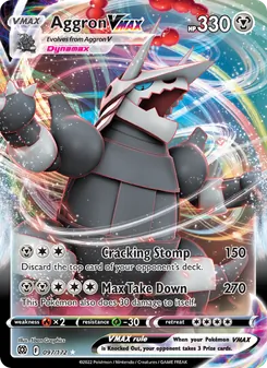 Kaart Aggron VMAX