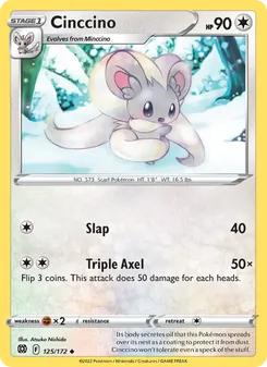 Kaart Cinccino