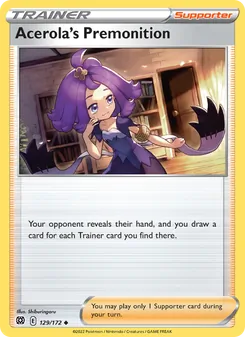 Kaart Acerola's Premonition