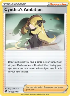 Kaart Cynthia's Ambition