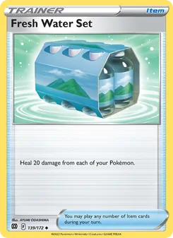 Kaart Fresh Water Set