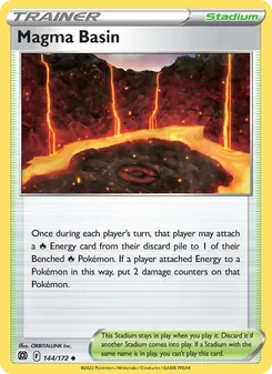 Kaart Magma Basin