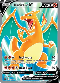 Kaart Charizard V