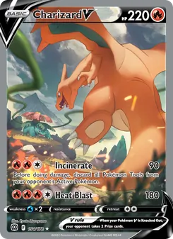 Kaart Charizard V