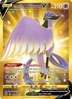 Kaart Galarian Articuno V