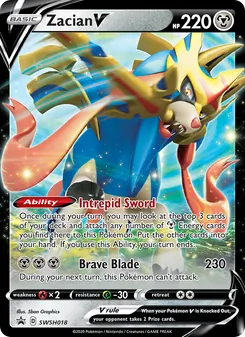 Kaart Zacian V