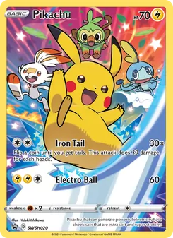 Kaart Pikachu