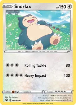 Kaart Snorlax