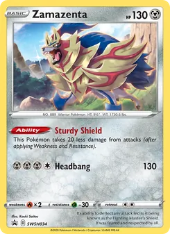 Kaart Zamazenta