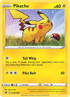 Kaart Pikachu