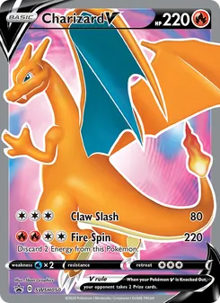 Kaart Charizard V