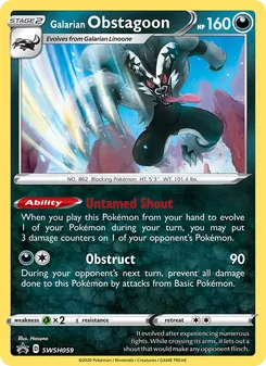 Kaart Galarian Obstagoon