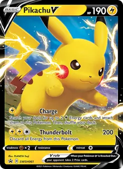Kaart Pikachu V