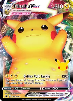 Kaart Pikachu VMAX