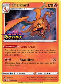 Kaart Charizard