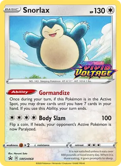 Kaart Snorlax