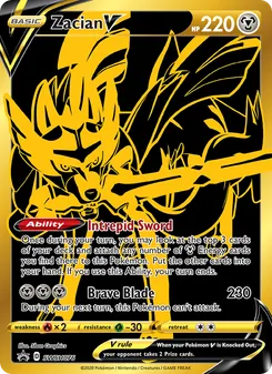 Kaart Zacian V