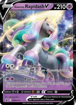 Kaart Galarian Rapidash V