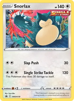 Kaart Snorlax