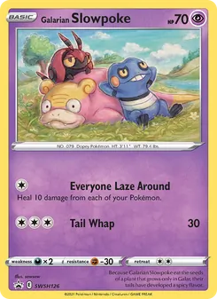 Kaart Galarian Slowpoke