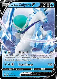 Kaart Ice Rider Calyrex V