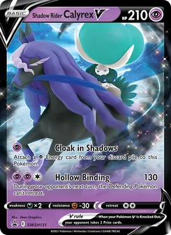 Kaart Shadow Rider Calyrex V