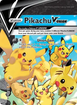 Kaart Pikachu V-UNION
