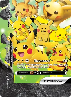 Kaart Pikachu V-UNION
