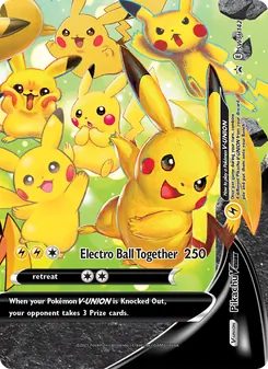Kaart Pikachu V-UNION