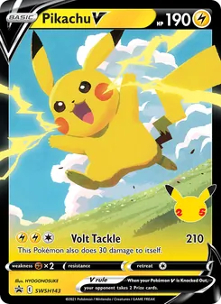 Kaart Pikachu V