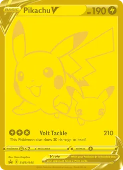Kaart Pikachu V