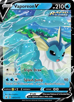 Kaart Vaporeon V