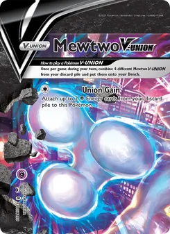 Kaart Mewtwo V-UNION